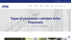 Artec Pneumatic - Pneumatic Cylinders