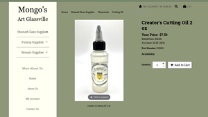 Art Glassville - Creator's Cutting Oil 2 oz