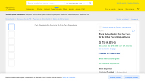 Fuente de Alimentación 9V - Adaptador CA 0,6A