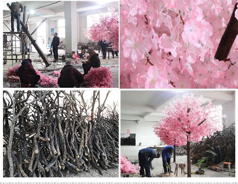 An application scenario or product detail of artificial cherry blossom tree - Image 1