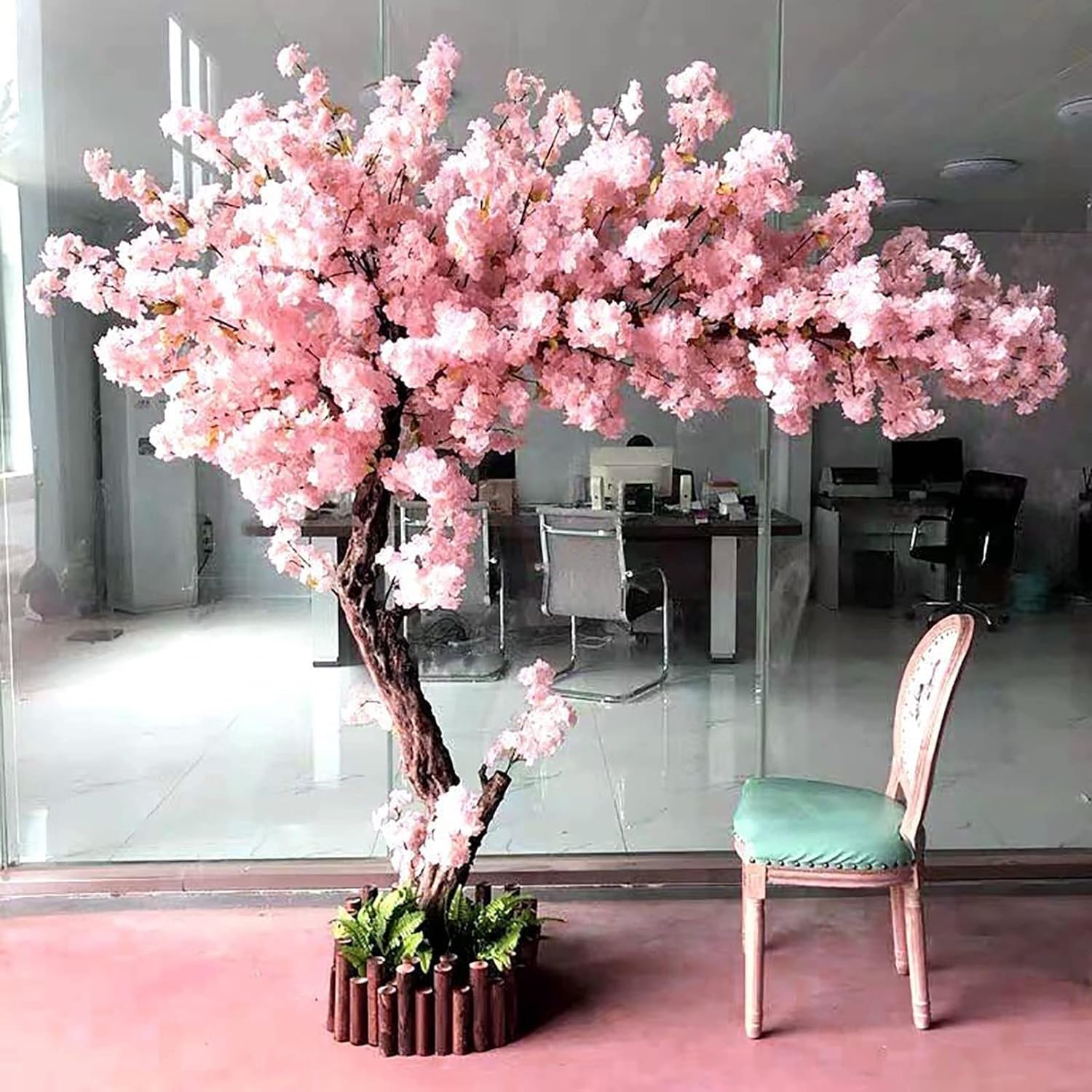 An application scenario or product detail of artificial cherry blossom tree - Image 17