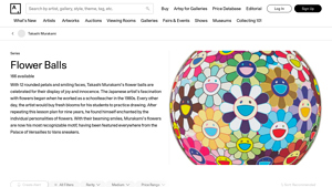 Artsy - Takashi Murakami’s Flower Balls