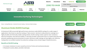ASB Industries - Aluminum Oxide Coatings