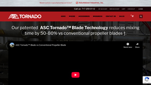 ASC - Tornado 55 Gallon Industrial Drum Mixer