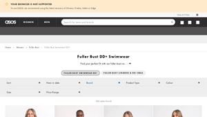 ASOS - Fuller Bust Swimwear