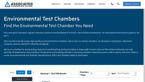 Associated Environmental Systems - Environmental Test Chambers
