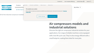 Atlas Copco - Air Compressors and Industrial Solutions