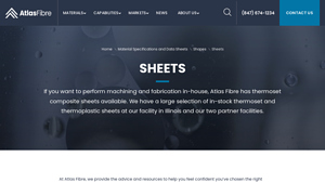 Atlas Fibre - Thermoset Composite Sheets