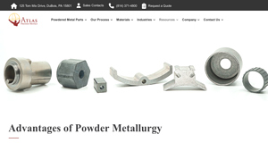 Atlas Pressed Metals - Precision Powder Metallurgy Parts