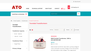 ATO - Toroidal Power Transformers