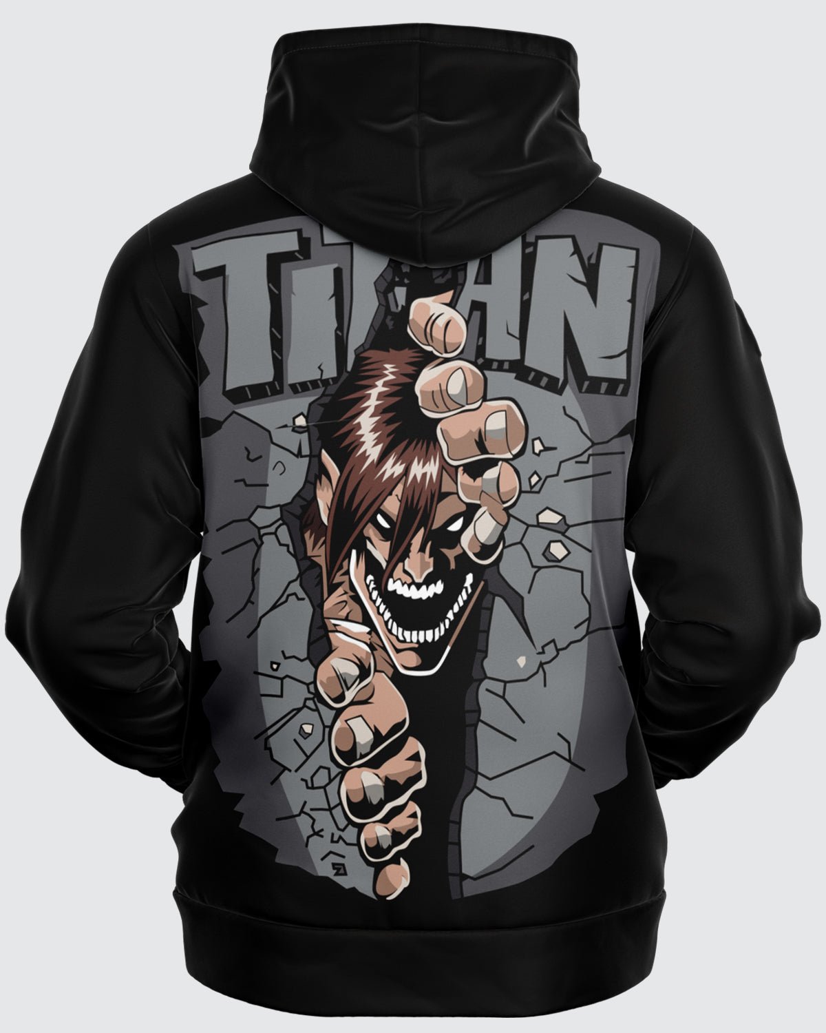 An application scenario or product detail of attack on titan hoodie - Image 17