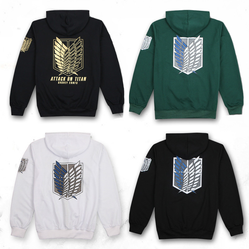 An application scenario or product detail of attack on titan sweatshirt - Image 3