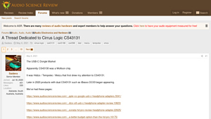 Cirrus Logic - CS43131 DAC Chip