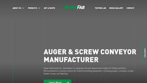Auger Fabrication - Augers and Material Handling Solutions