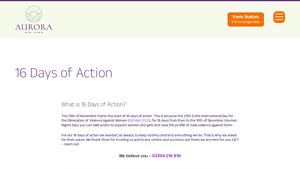 Aurorand - 16 Days of Action