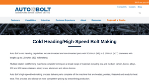 Autobolt USA - Cold Forming Fasteners