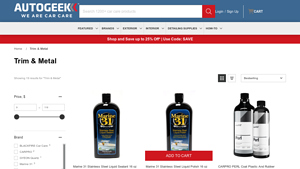 Autogeek - Exterior Trim & Metal Restoration Products