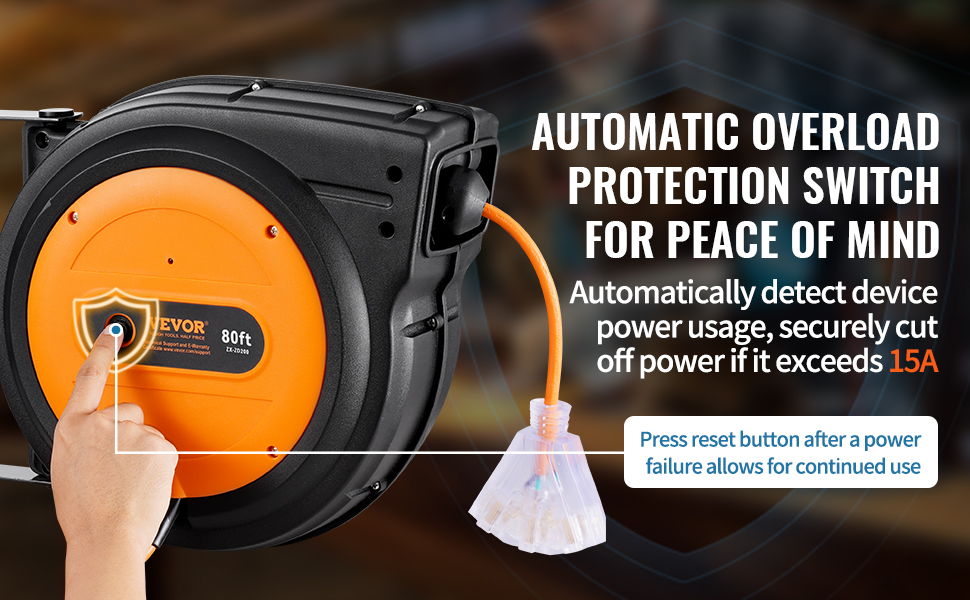 An application scenario or product detail of automatic extension cord reel - Image 9