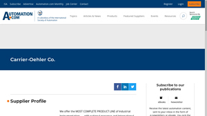 Carrier-Oehler Co. - Industrial Instrumentation Solutions