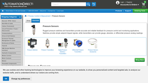 AutomationDirect - Pressure Sensors