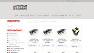 Automation Technologies Inc - Unregulated Toroidal Power Supplies