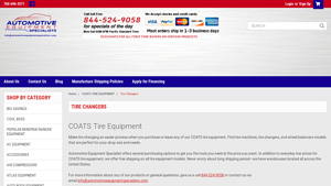 COATS - Tire Changing Machines