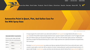 Automotive Touchup - Exact-Match Auto Paint Solutions
