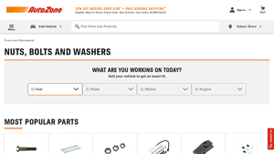 AutoZone - Nuts, Bolts, and Washers