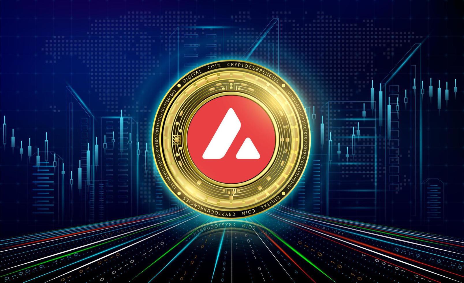 Featured image for avalanche coin - Cryptocurrencies Avalanche with growth ...