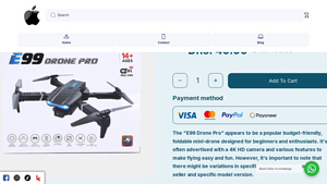Awad Electronics - E99 Drone Pro