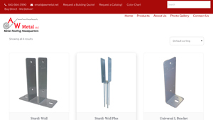 AW Metal - Post Brackets