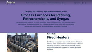 Axens - Fired Heaters for Refining and Petrochemicals