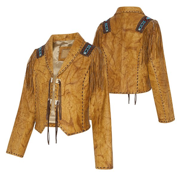 An application scenario or product detail of azteca western jacket - Image 2