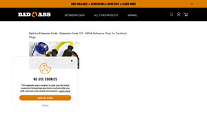 Badass Extension Cords - NEMA Twistlock Plugs & Connectors