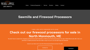Bad Boys of Maine - Firewood Processors
