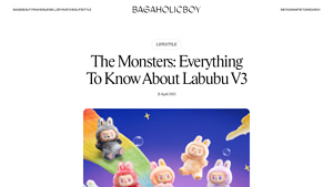 Bagaholic Boy - The Monsters Big Into Energy Series