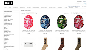 Baitme - A Bathing Ape ABC Camo Ape Head Rubber Coaster