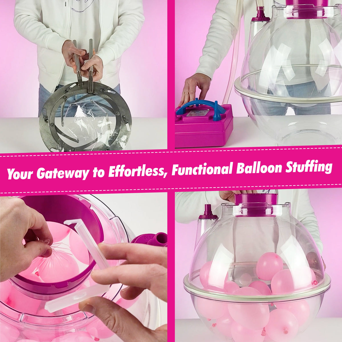 An application scenario or product detail of balloon stuffing machine - Image 4