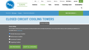 Baltimore Air Coil - Closed Circuit Cooling Towers