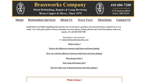 Baltimore Brassworks - Brass Hardware & Accessories