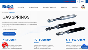 Bansbach - Gas Springs