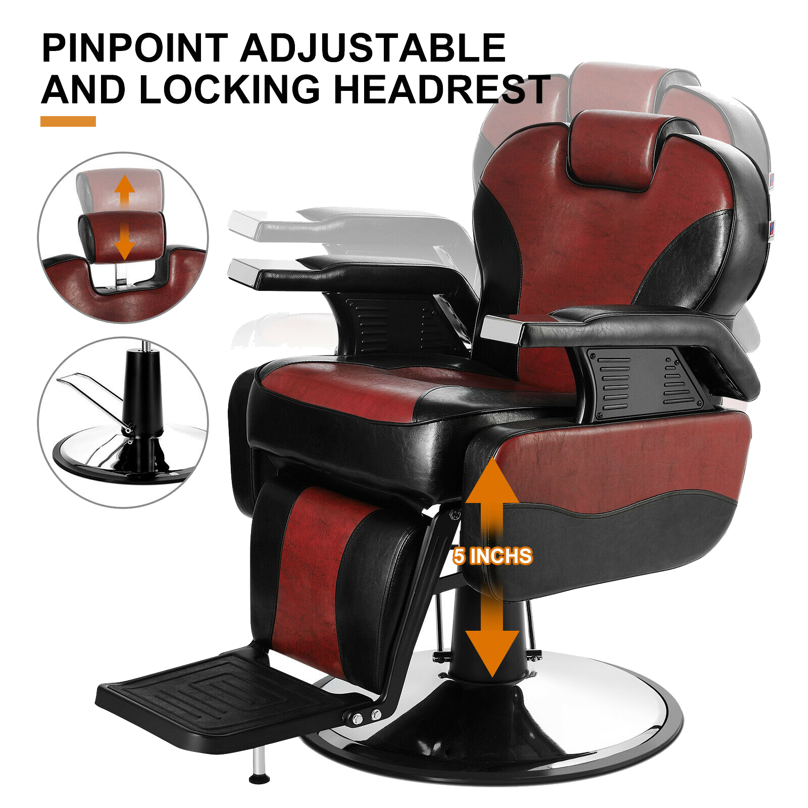 An application scenario or product detail of barbershop chairs - Image 8