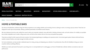 Bar Products - Home & Portable Bar Solutions