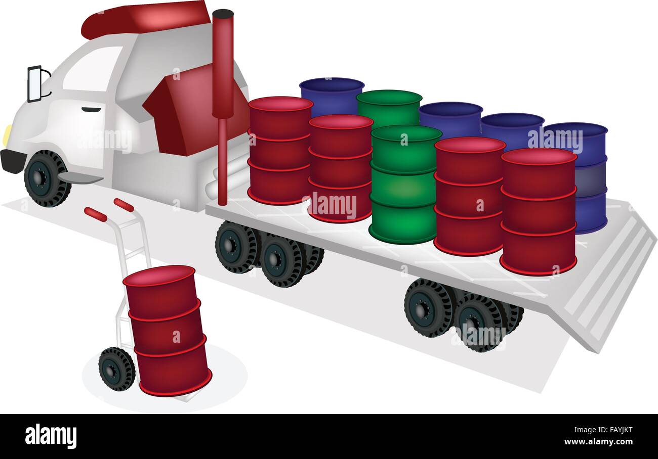 An application scenario or product detail of barrel truck - Image 19