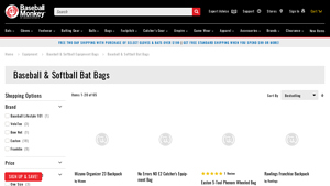 BaseballMonkey - Mizuno Organizer 23 Backpack