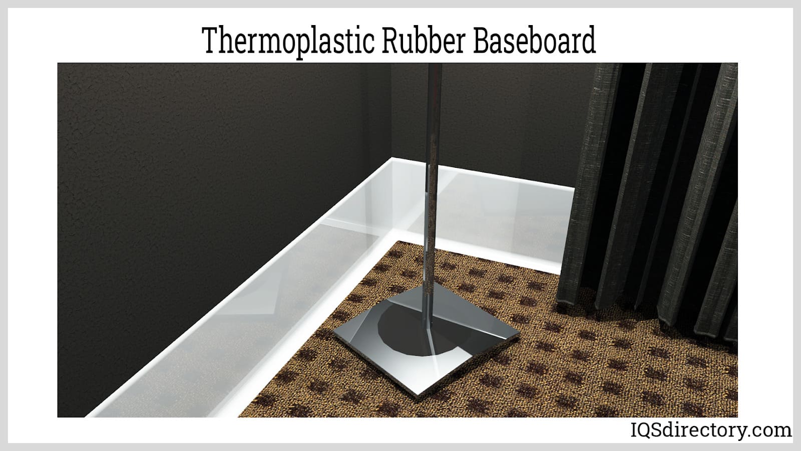 An application scenario or product detail of baseboard rubber - Image 3