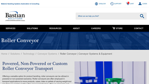 Bastian Solutions - Roller Conveyor Systems