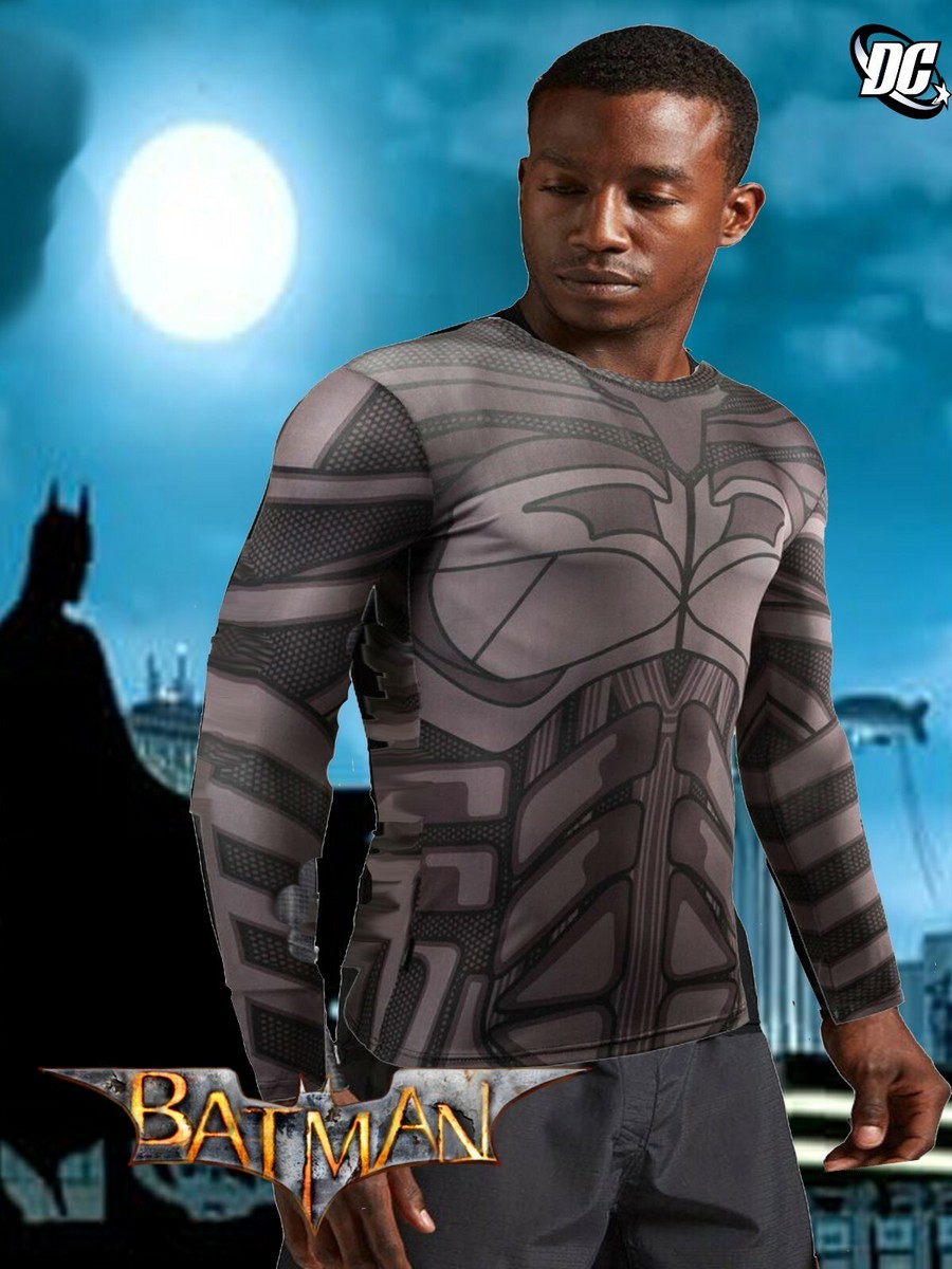 An application scenario or product detail of batman compression shirt - Image 6