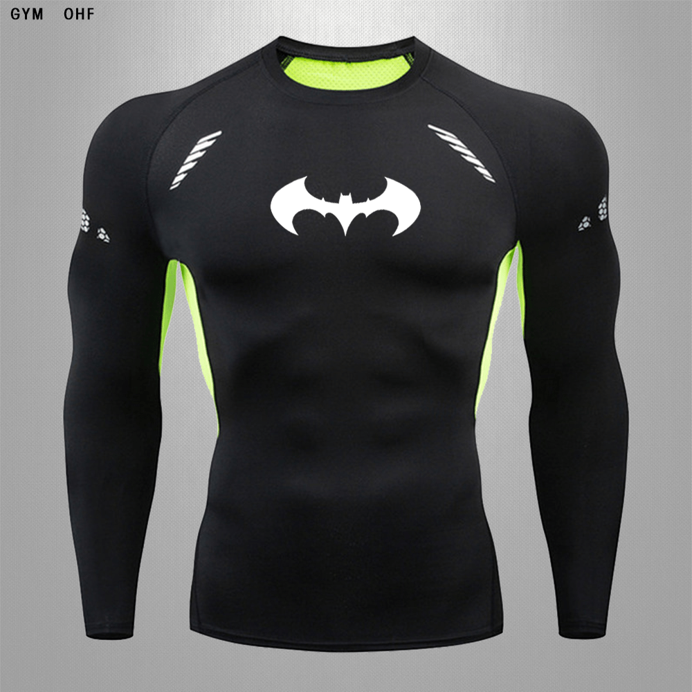 An application scenario or product detail of batman compression shirt - Image 16