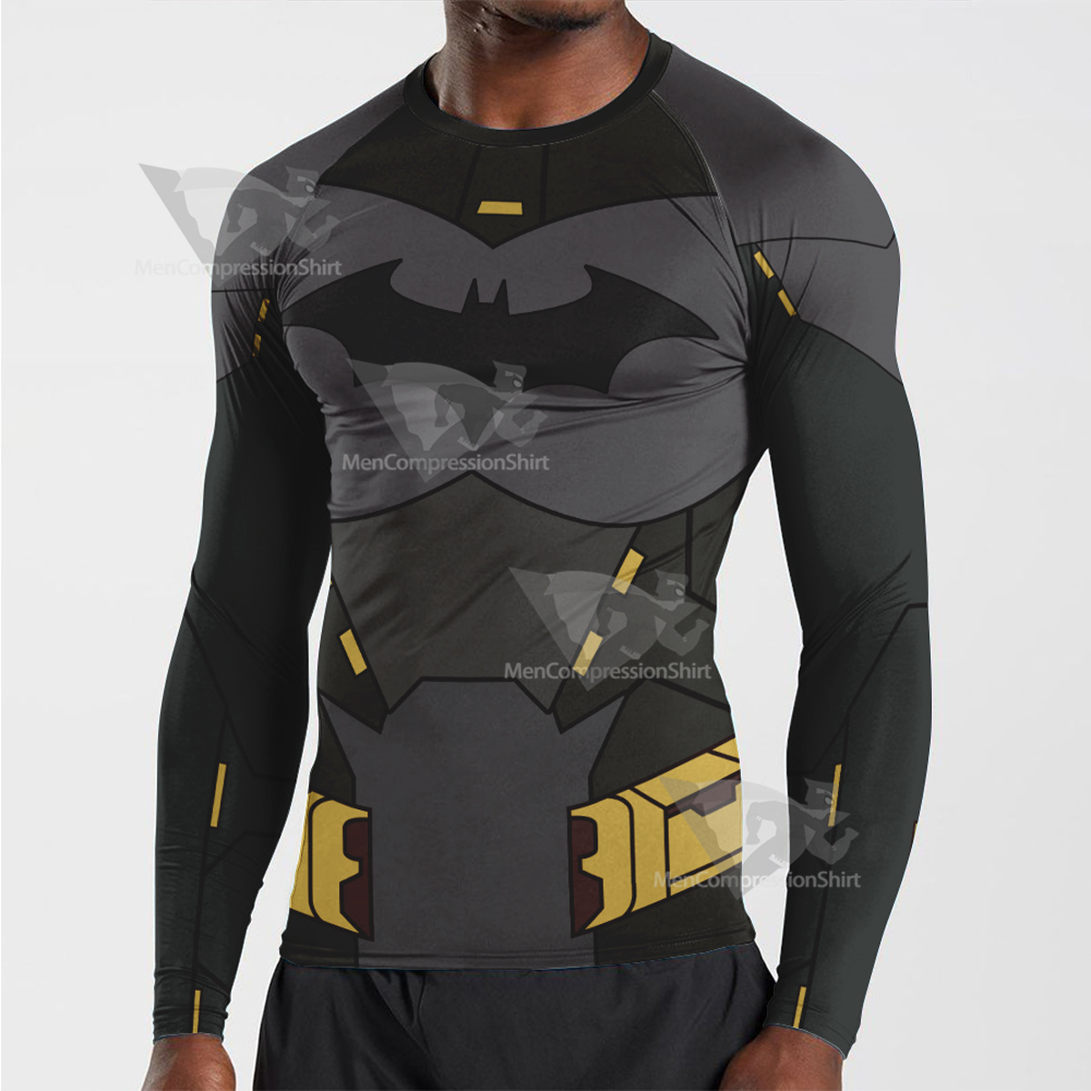 An application scenario or product detail of batman compression shirt - Image 17
